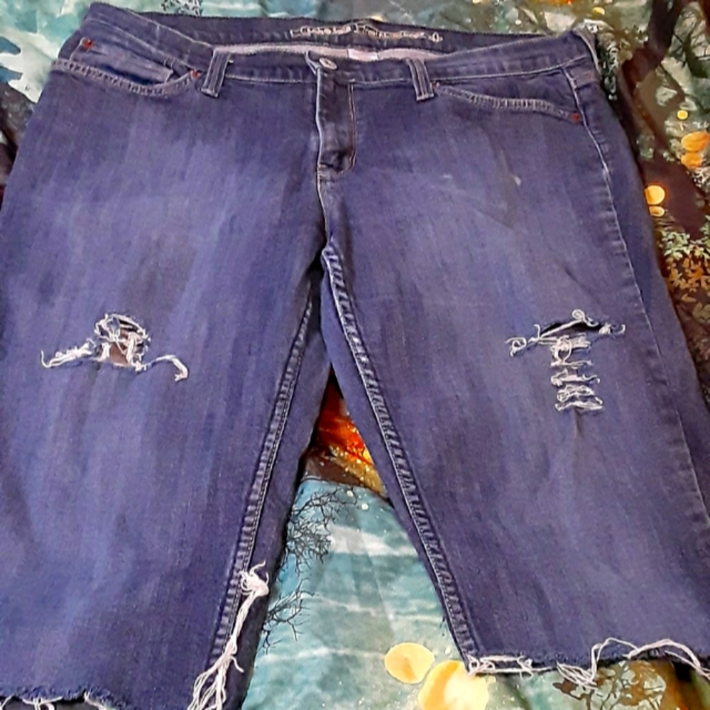 NOBO Dark Blue Jean Shorts